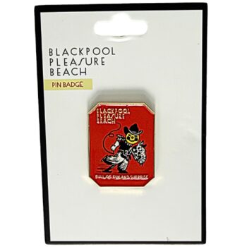 Mr Funshine Cowboy Square Pin Badge