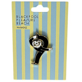 Mr Funshine Skating Enamel Pin Badge