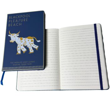 Funshine Cow A5 Notebook (Navy)