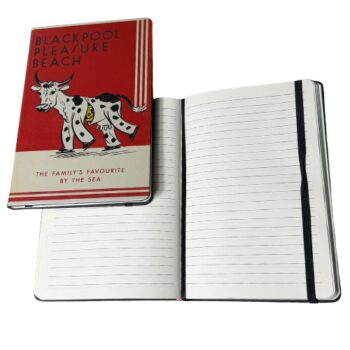 Funshine Cow A5 Notebook (Black)